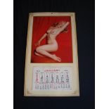 MARILYN MONROE CALENDAR (1953) - Complete - Flat.