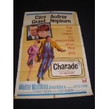 CHARADE (1953) - US One Sheet Movie Poster - Folded. Fair