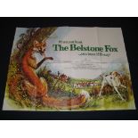 THE BELSTONE FOX (1973) - UK Quad Film Poster - Brian Bysouth Artwork Folded. Fine