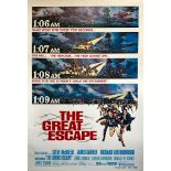 THE GREAT ESCAPE (1963 - 1980 RR) 27" x 41" (68.5 x 104 cm) - US / International One Sheet Movie