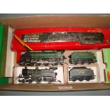A pair of renumbered/repainted/detailed Hornby Southern Railway locos as lotted - Fair to Good,