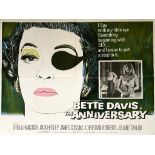 THE ANNIVERSARY (1967) - 30" x 40" (76 x 101.5 cm) - UK Quad Film Poster - Tom Chantrell Artwork -