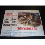 MAN WHO WOULD BE KING (1975) - Sean Connery, Micheal Caine - UK Quad Film Poster - Folded. Fine