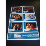 BACK TO THE FUTURE (1985) - Australian Lobby Card One Sheet Movie Poster - Folded. Good