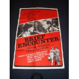 BRIEF ENCOUNTER (1974) - Sophia Lauren, Richard Burton - UK / International One Sheet Movie Poster -
