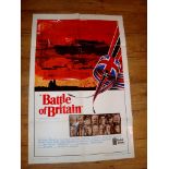 BATTLE OF BRITAIN (1969) International Style A US One Sheet Movie Poster (27" x 41") . An all-star