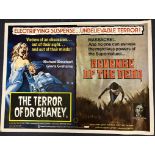 THE TERROR OF DR CHANEY / REVENGE OF THE DEAD (1970's) - 30" x 40" (76 x 101.5 cm) - UK Quad Film