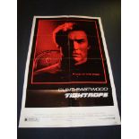 TIGHTROPE (1984) - Clint Eastwood - US One Sheet Movie Poster - Folded. Fair to Good