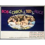 BOB & CAROL & TED & ALICE (1969) - 30" x 40" (76 x 101.5 cm) - UK Quad Film Poster - Very Fine