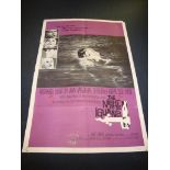 NIGHT OF THE IGUANA (1964) - Richard Burton, Ava Gardner - US One Sheet Movie Poster - Folded.