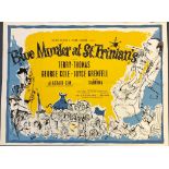 BLUE MURDER AT ST. TRINIAN'S (1960 RR) - 30" x 40" (76 x 101.5 cm) - UK Quad Film Poster - Ronald
