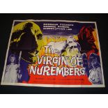 THE VIRGIN OF NUREMBURG (1964) (literal title) - UK Quad Film Poster - Folded. Fine