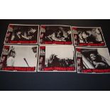 BLOOD OF DRACULA'S CASTLE (1969) - Set of US Movie Lobby Cards - Incomplete - 2,3,4,5,6,8. (6)Good