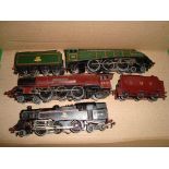 A group of 3 unboxed 3-rail Hornby Dublo steam locomotives as lotted - Fair to Good (3)