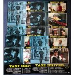 TAXI DRIVER (1976) - 26.5" x 18" (67 x 46 cm) each card - Set of 10 x Italian Photobusta Lobby Cards