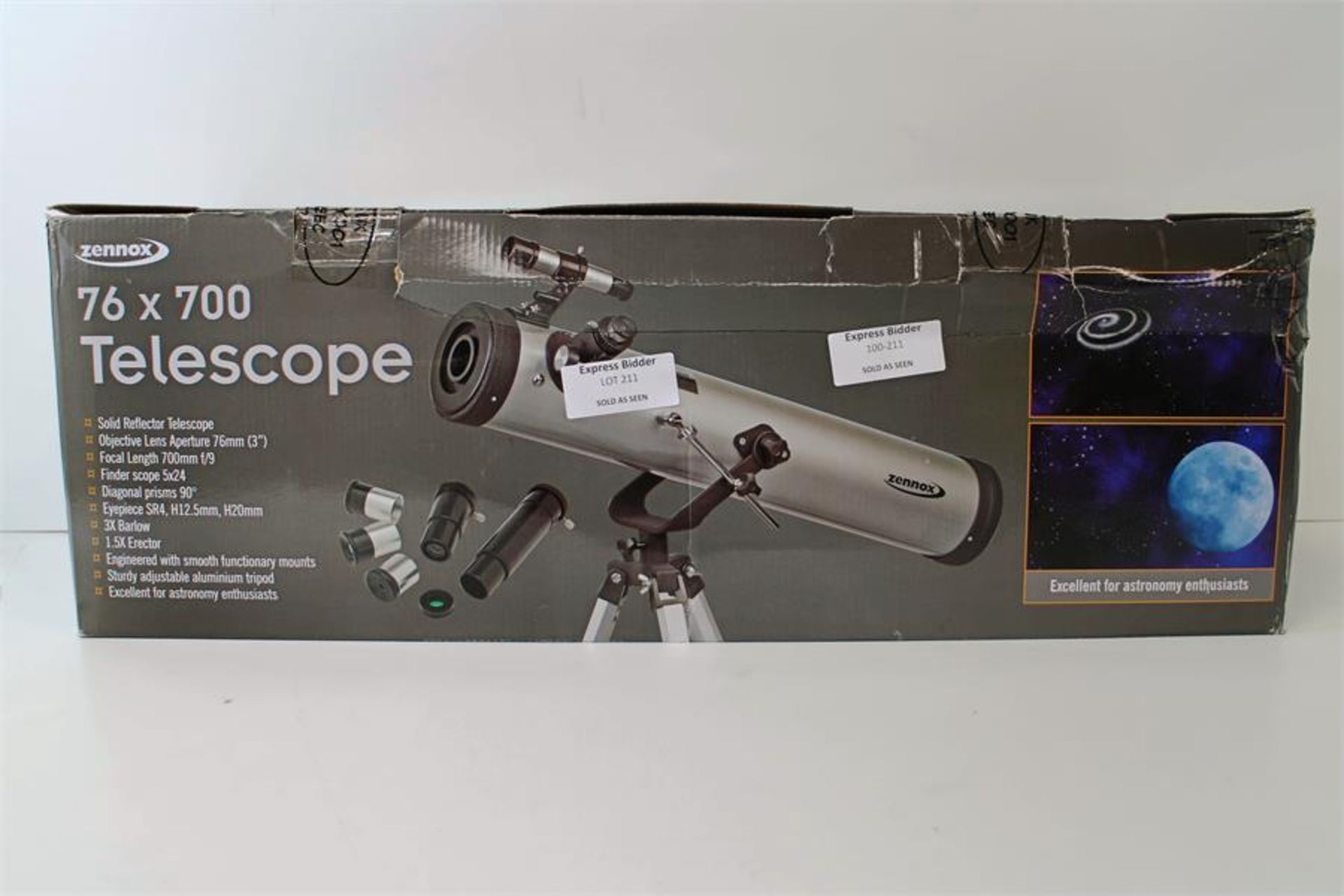 Zennox Solid Reflector Telescope