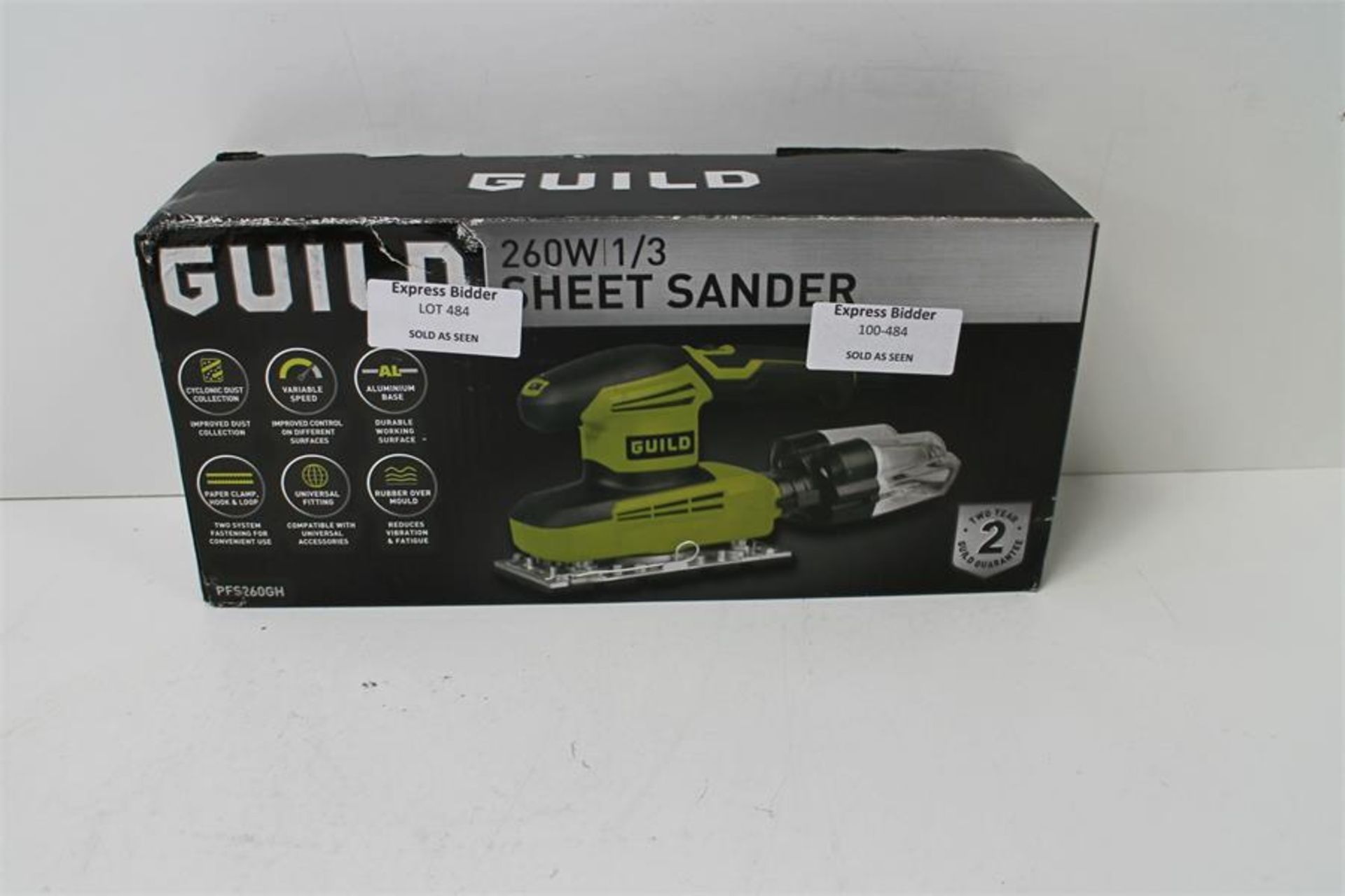 Guild 260w 1/3 Sheet Sander