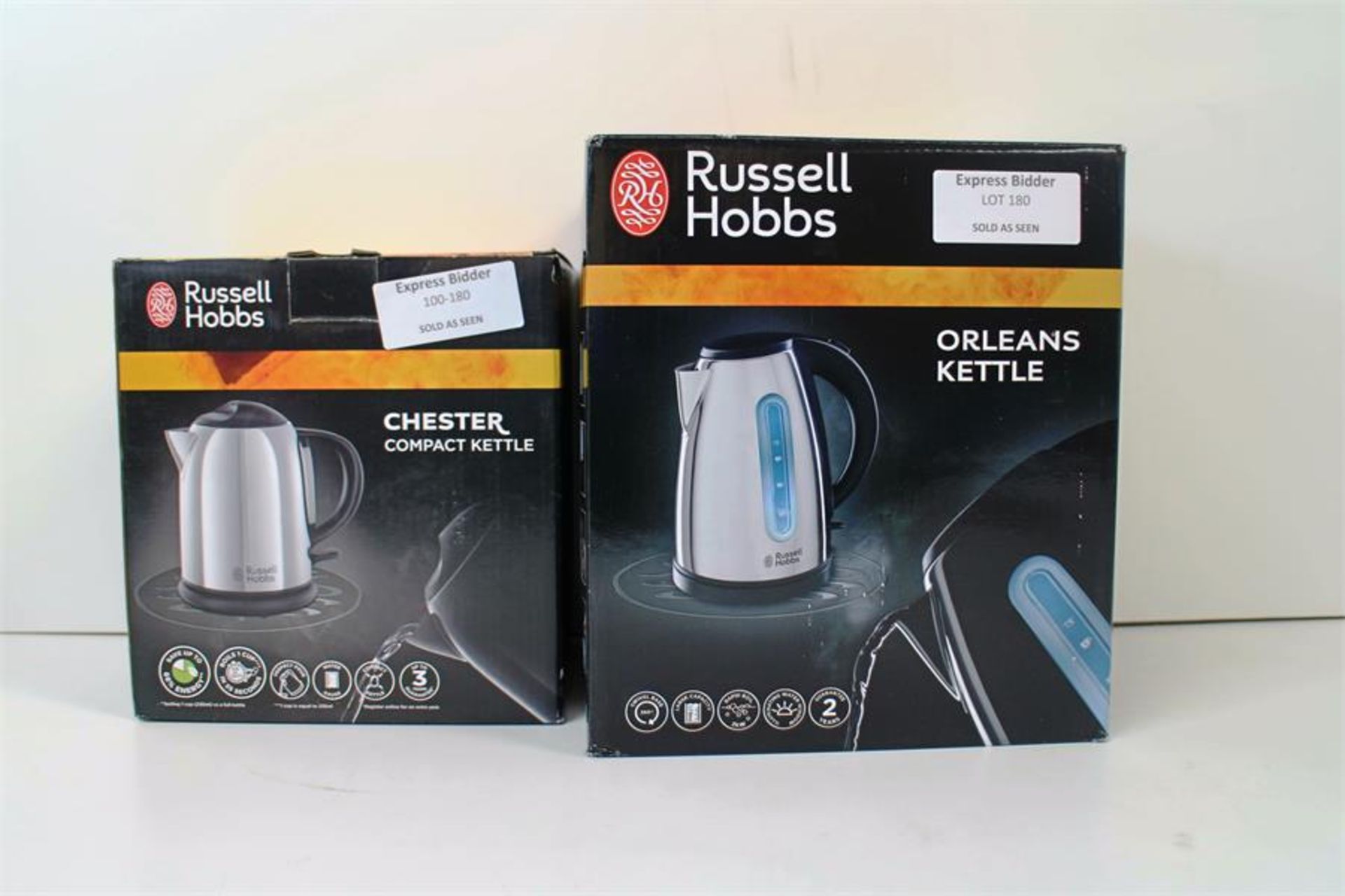 Lot of 2 Kettles Russell Hobbs