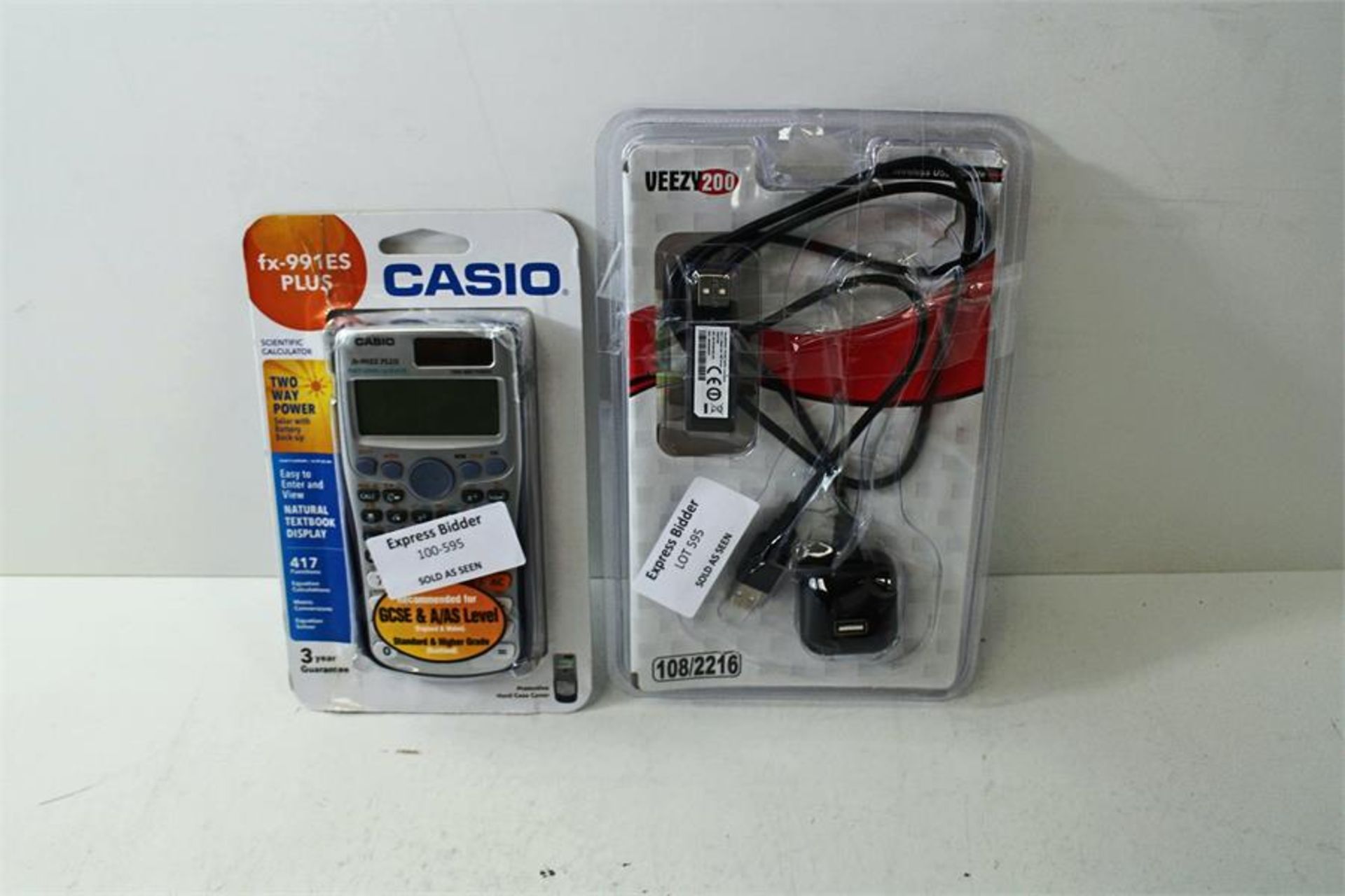 Lot of 2 Items as Casio Fx991es Plus Scientific Calc & Smart Wifi Dongle