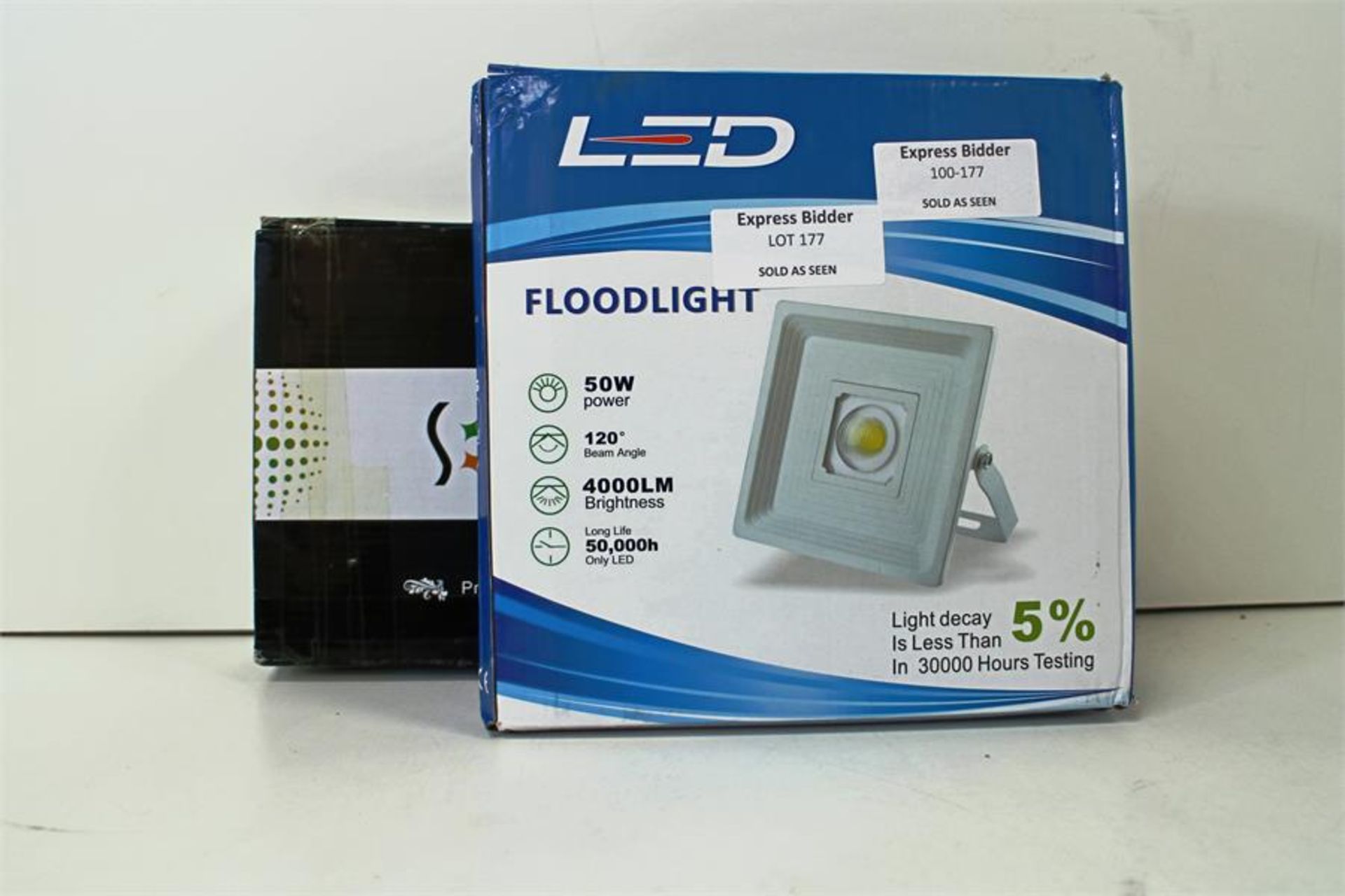 Lot of 2 Led Lights, Solla 60W LED Flood Lights Ou