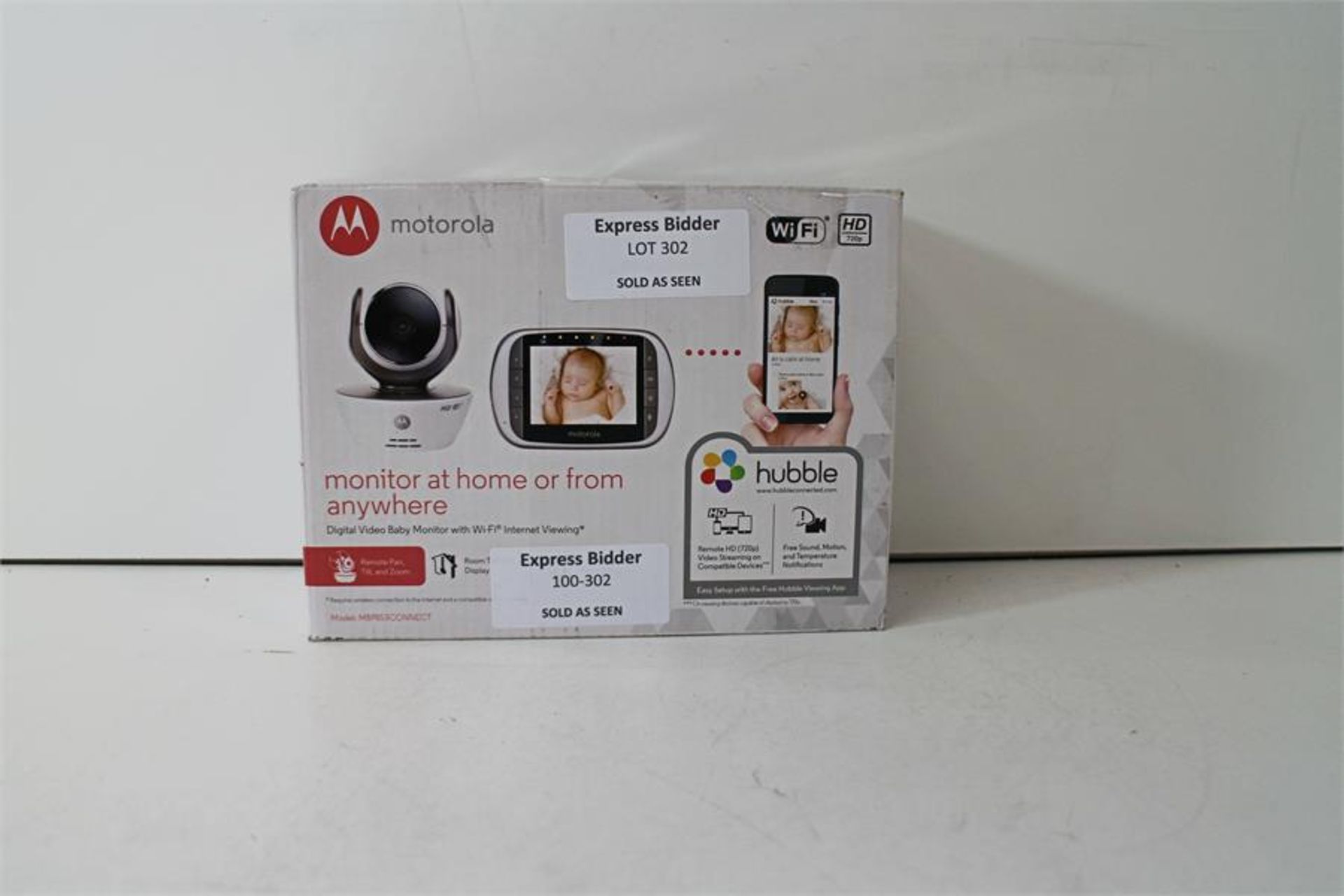 Motorola MBP853 Connect Wi-Fi HD Video Baby Monitor RRP £139.99