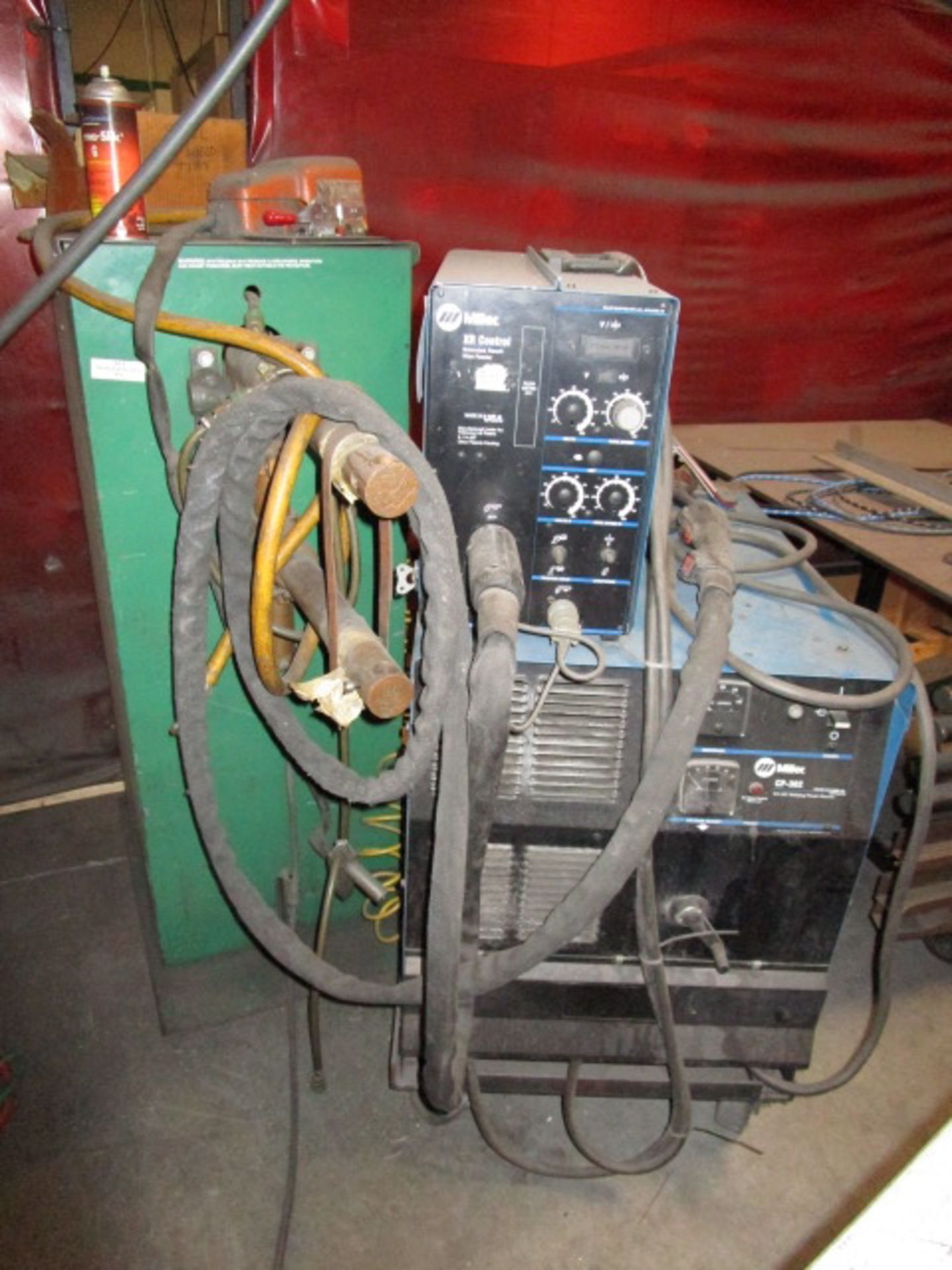 Miller CP-302 CV-DC Welding Power Source, To Include: XR Control Extended Reach Wire Feeder, (1) - Image 7 of 7