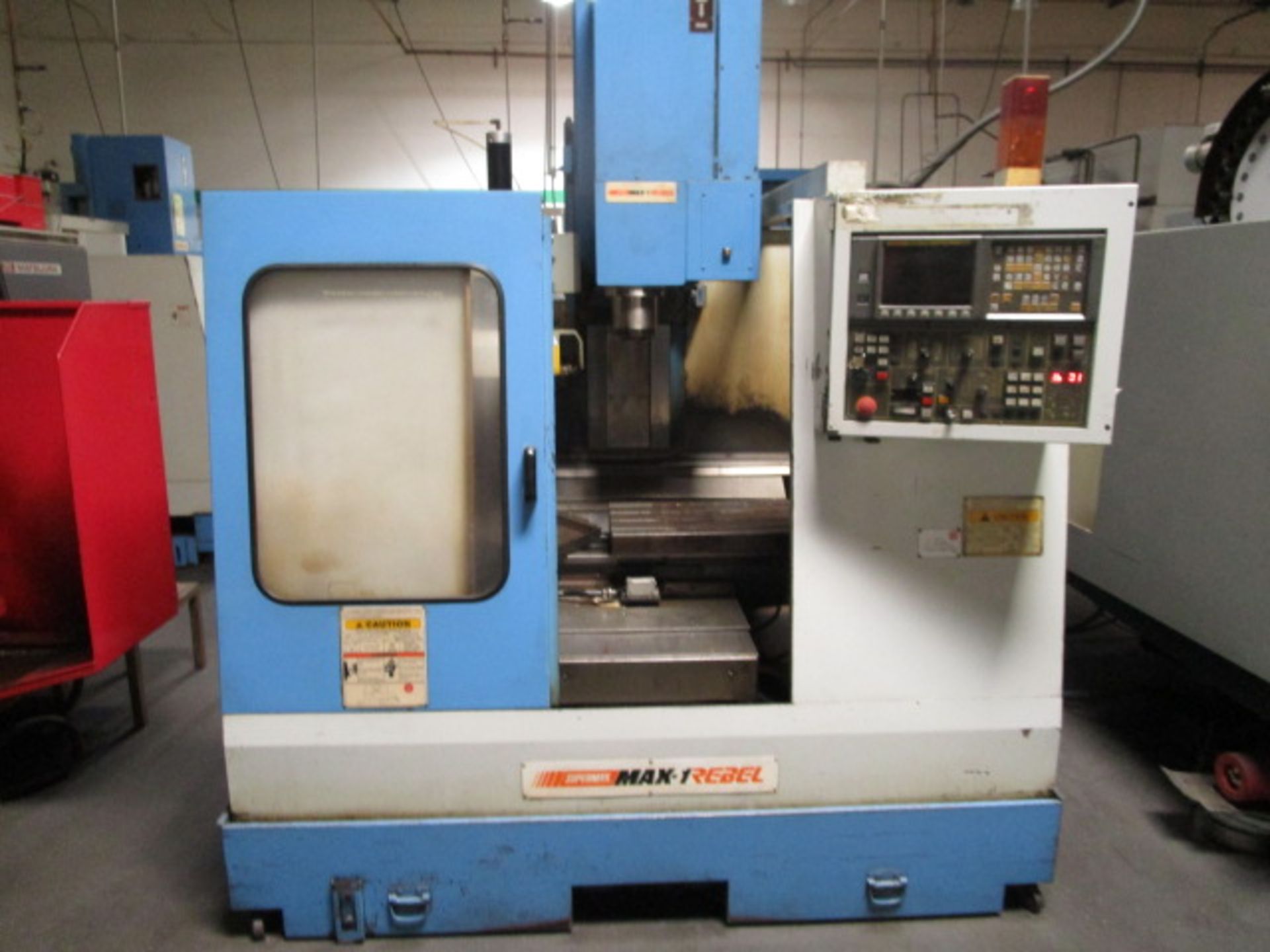 SuperMax Max-1 Rebel CNC Vertical Machining Center, Model MAX-1 REBEL, Serial Number 710723 - Image 9 of 12