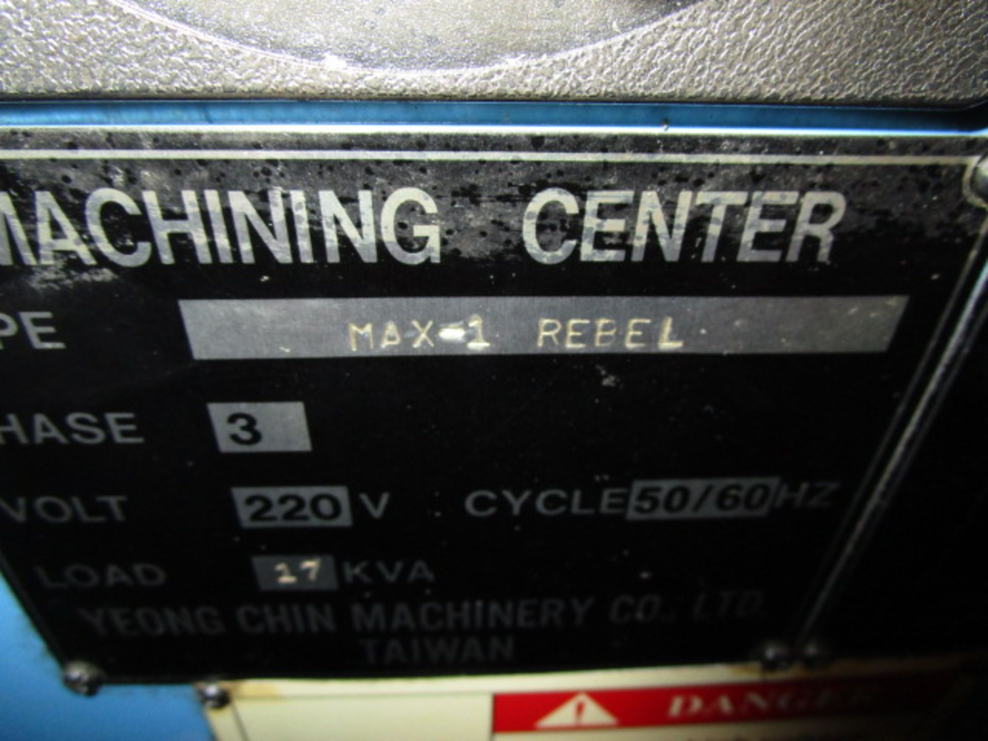 SuperMax Max-1 Rebel CNC Vertical Machining Center, Model MAX-1 REBEL, Serial Number 9111082 - Image 16 of 20