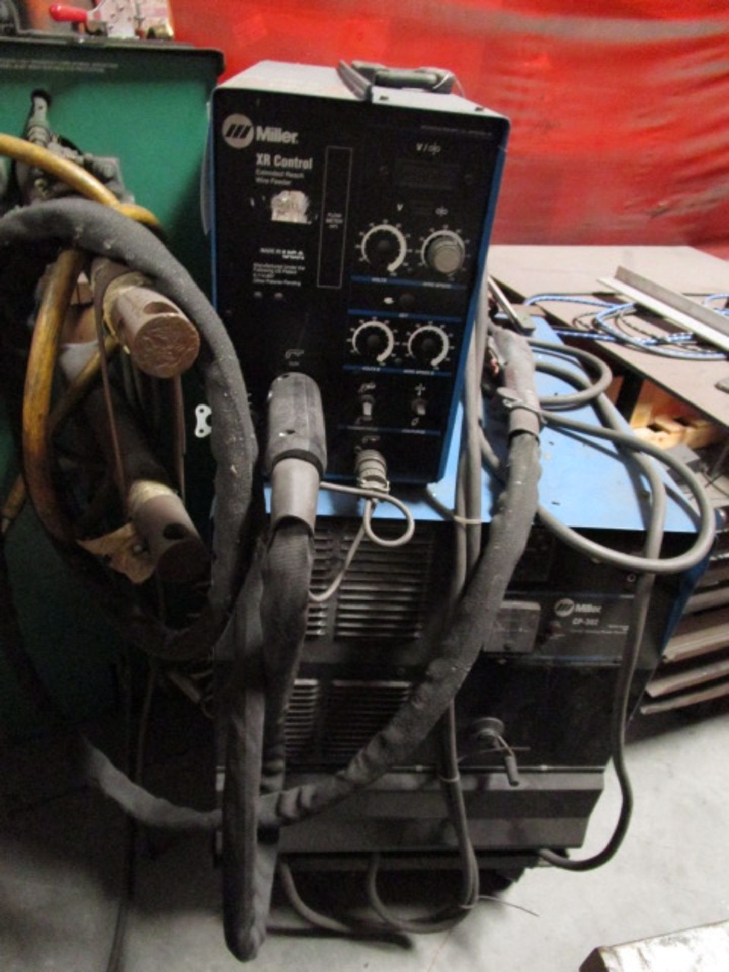 Miller CP-302 CV-DC Welding Power Source, To Include: XR Control Extended Reach Wire Feeder, (1) - Image 3 of 7