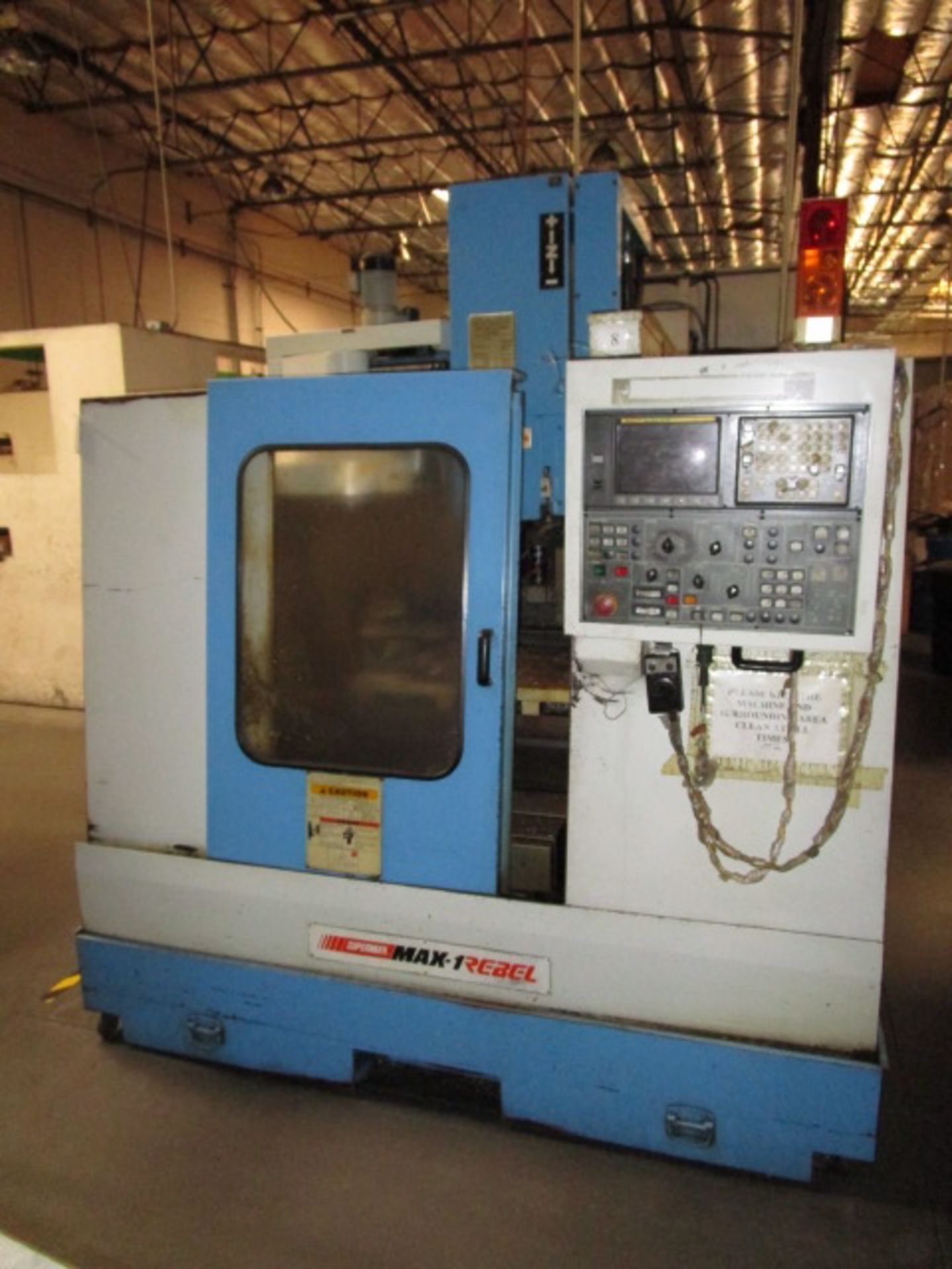 SuperMax Max-1 Rebel CNC Vertical Machining Center, Model MAX-1 REBEL, Serial Number 9111082 - Image 7 of 20