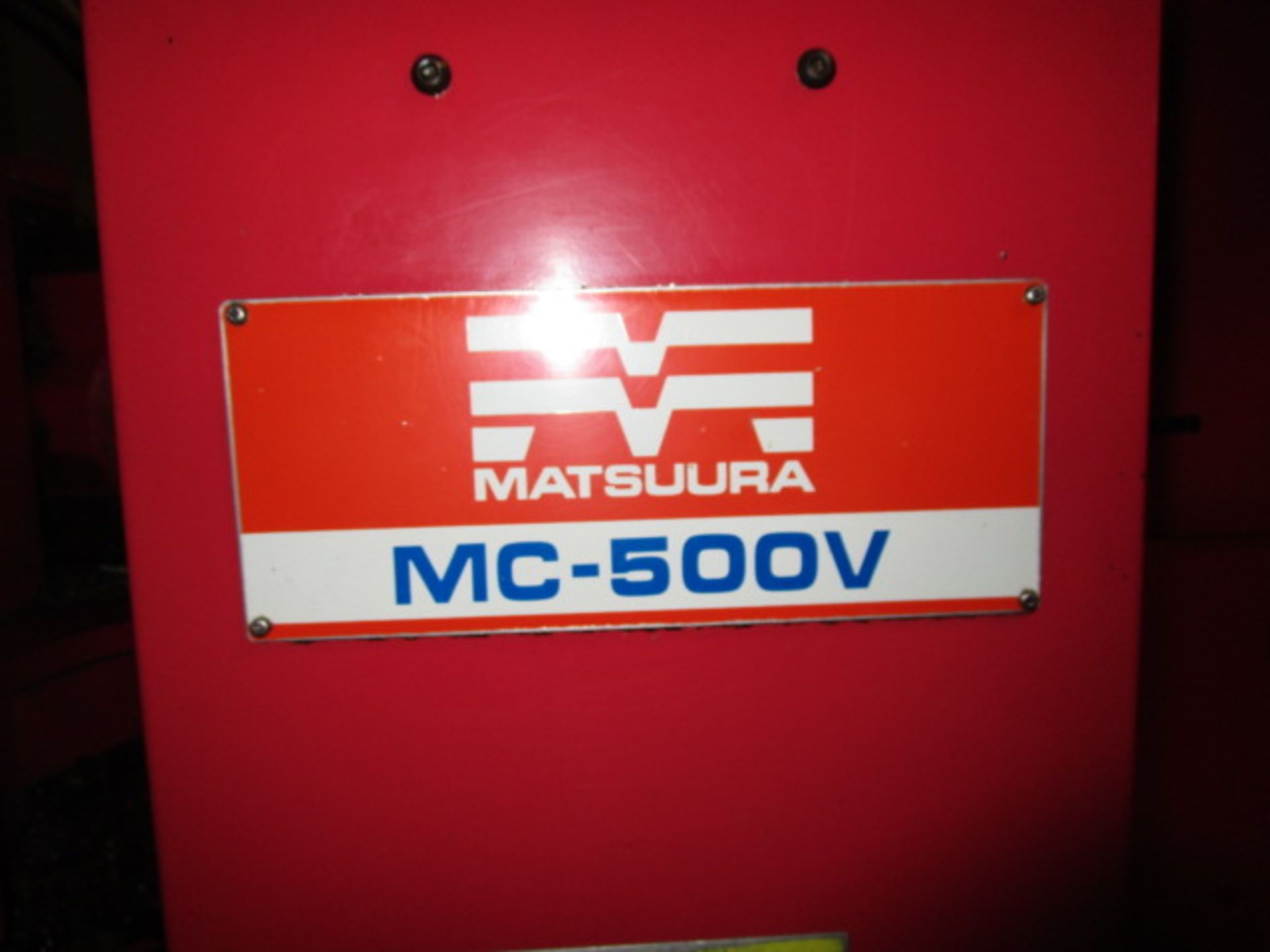 Matsuura MC-500V2 CNC Vertical Machining Center, MFG 1984 08 - Image 14 of 16