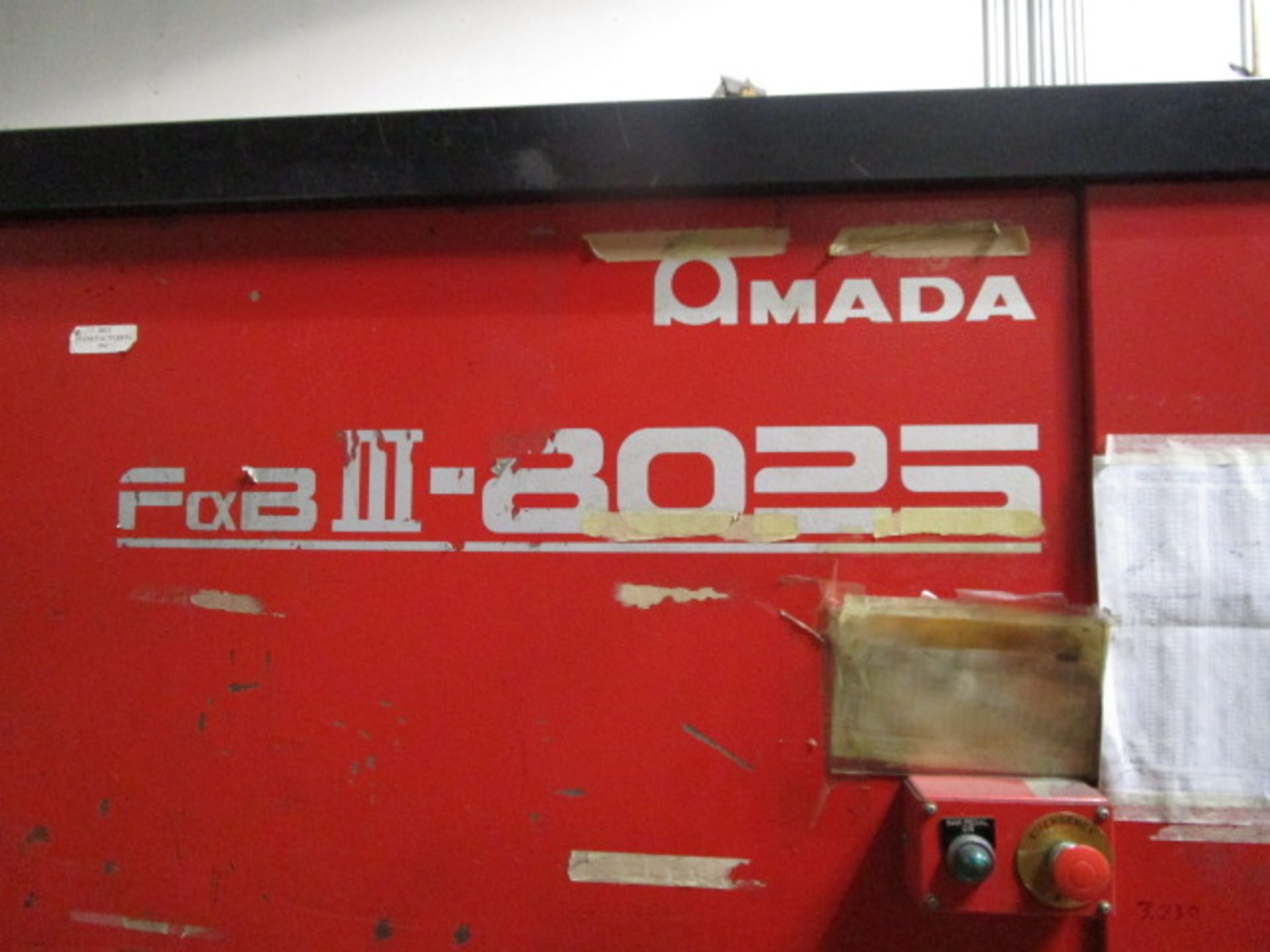 Amada FBD-8025NT Press Brake Machine, Model FBD-8025NT, Serial Number 80250388 - Image 13 of 22