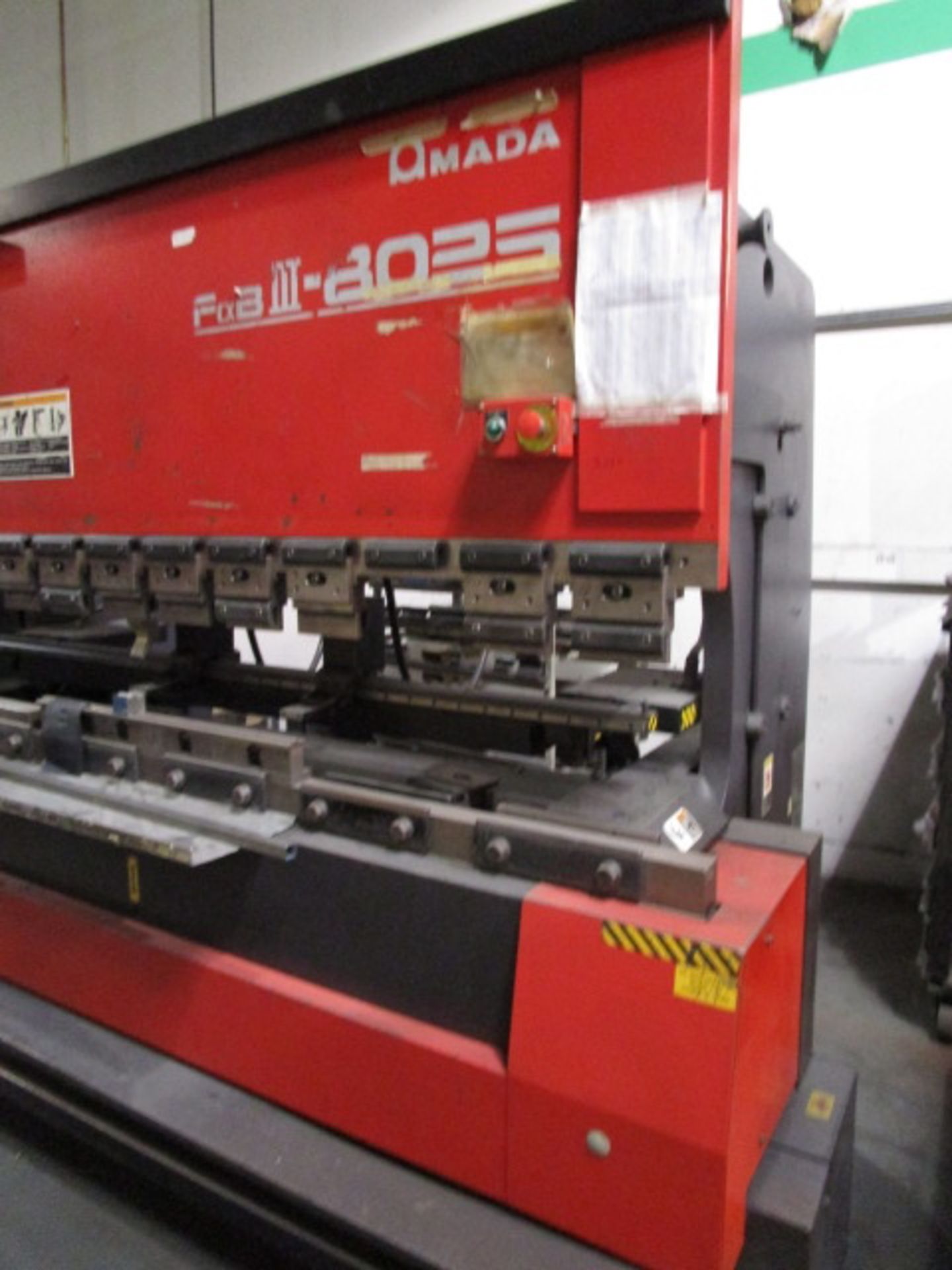 Amada FBD-8025NT Press Brake Machine, Model FBD-8025NT, Serial Number 80250388 - Image 12 of 22