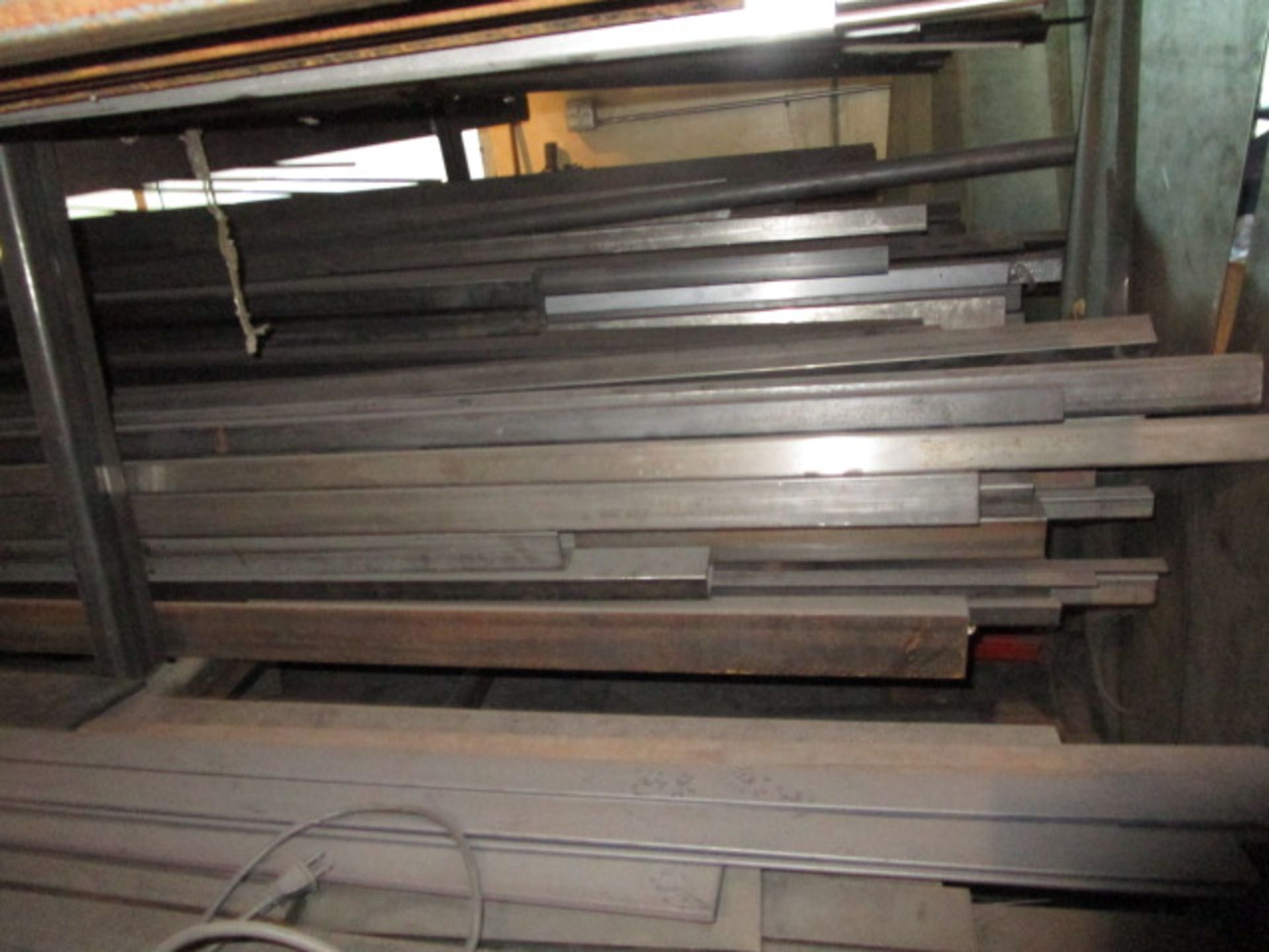 Assorted Metal Tubing, Flat Stock, And Other Assorted Raw Metal Materials On Rack (250" x 112" w) - Image 4 of 9