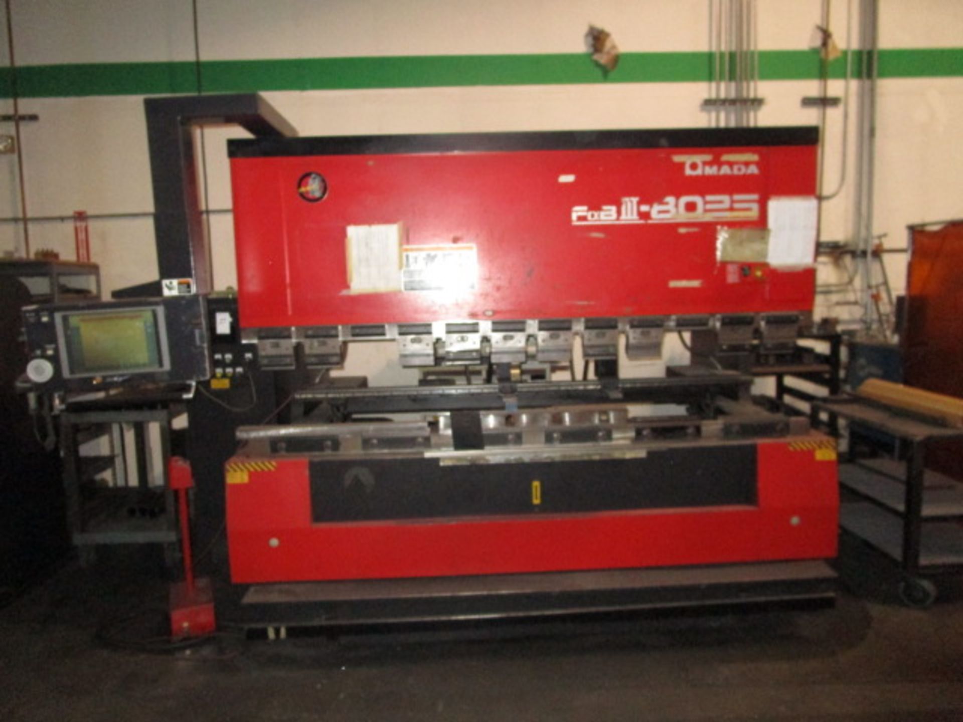 Amada FBD-8025NT Press Brake Machine, Model FBD-8025NT, Serial Number 80250388 - Image 22 of 22