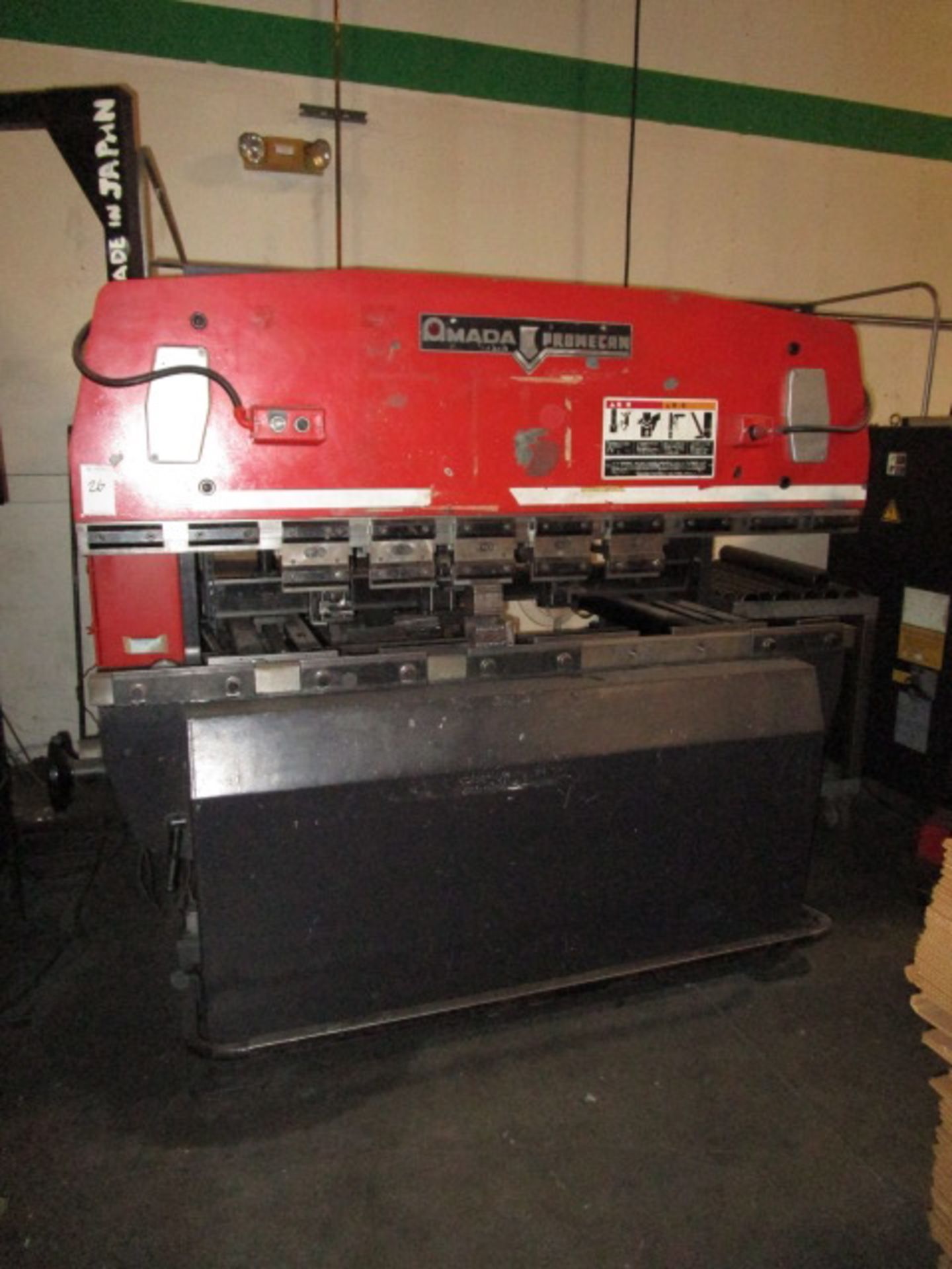 Amada Promecam 50-Ton Press, Model 50, Serial Number 357291 - Image 4 of 12