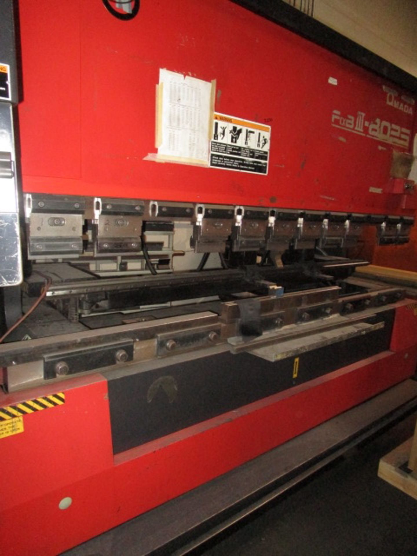 Amada FBD-8025NT Press Brake Machine, Model FBD-8025NT, Serial Number 80250388 - Image 20 of 22