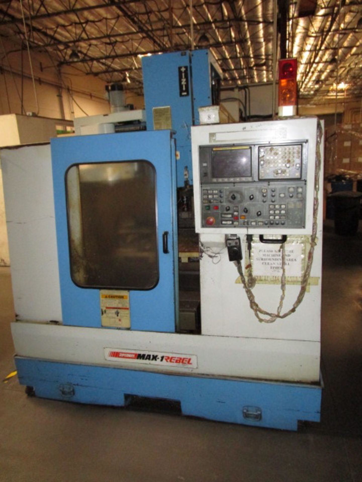 SuperMax Max-1 Rebel CNC Vertical Machining Center, Model MAX-1 REBEL, Serial Number 9111082 - Image 6 of 20