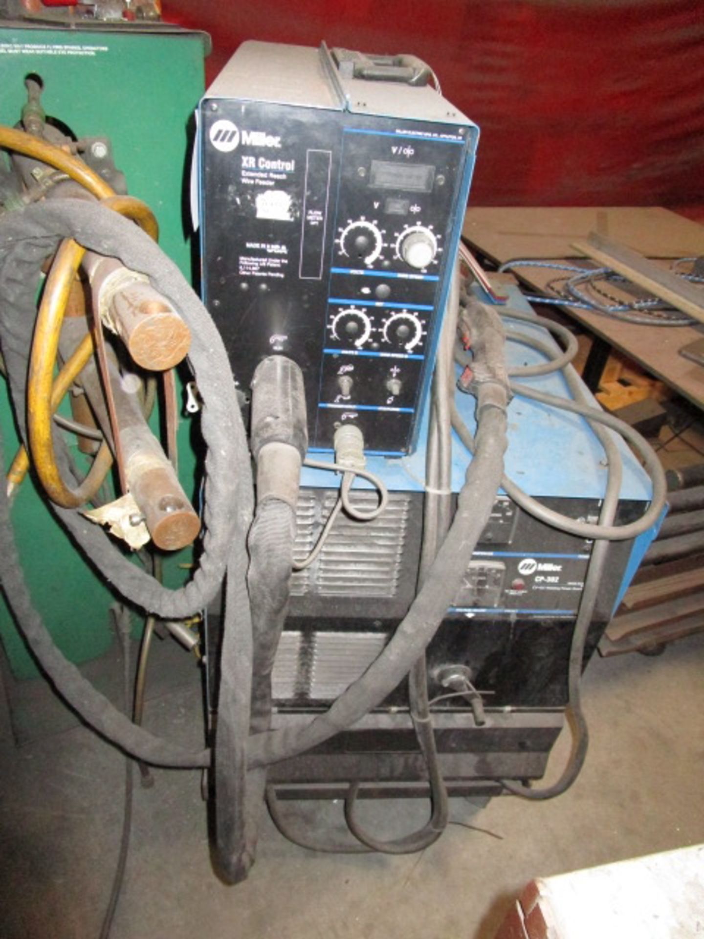 Miller CP-302 CV-DC Welding Power Source, To Include: XR Control Extended Reach Wire Feeder, (1)