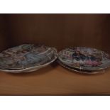 4 Royal Worcester plates + 1 other