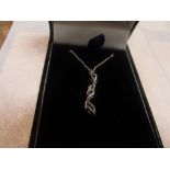 925 silver pendant and chain