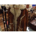 Sheepskin coat