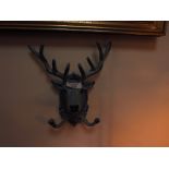 Antler coat hook