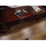 6 drawer wooden coffee table