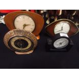 4 various clocks