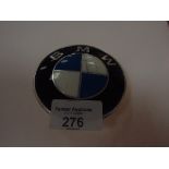 BMW car badge