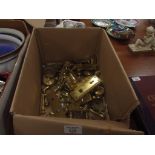 Brass door handles etc