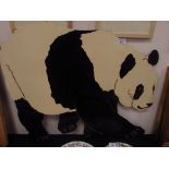 Panda wall hanging