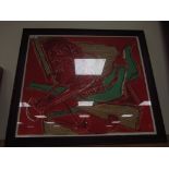 Signed framed contemporary art