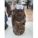 Chinese carved bamboo figure